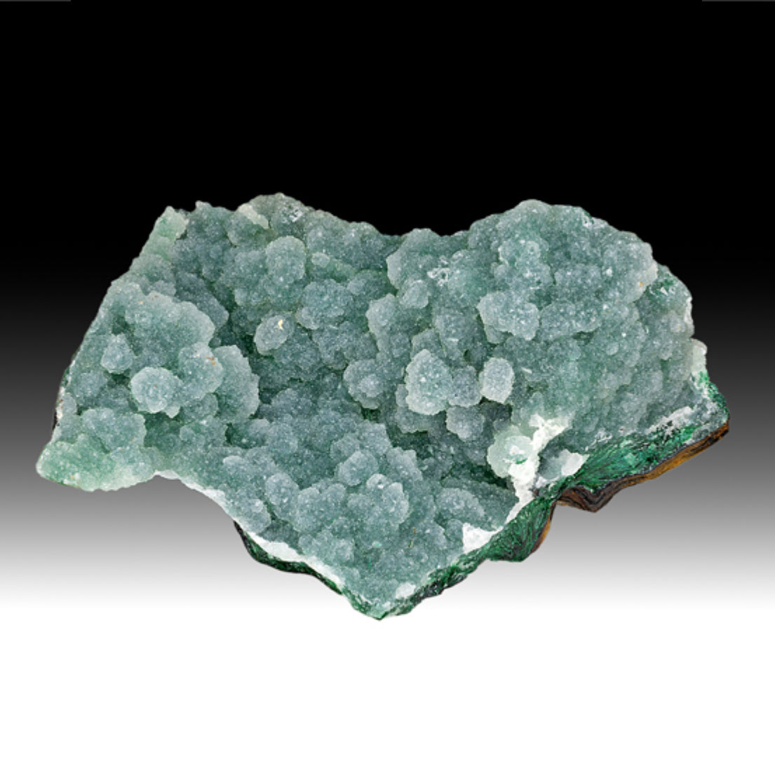Quartz on Malachite (small-cabinet)