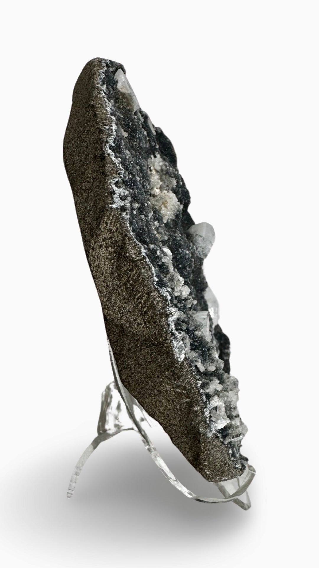 Gyrolite & Chalcedony Mineral Specimen