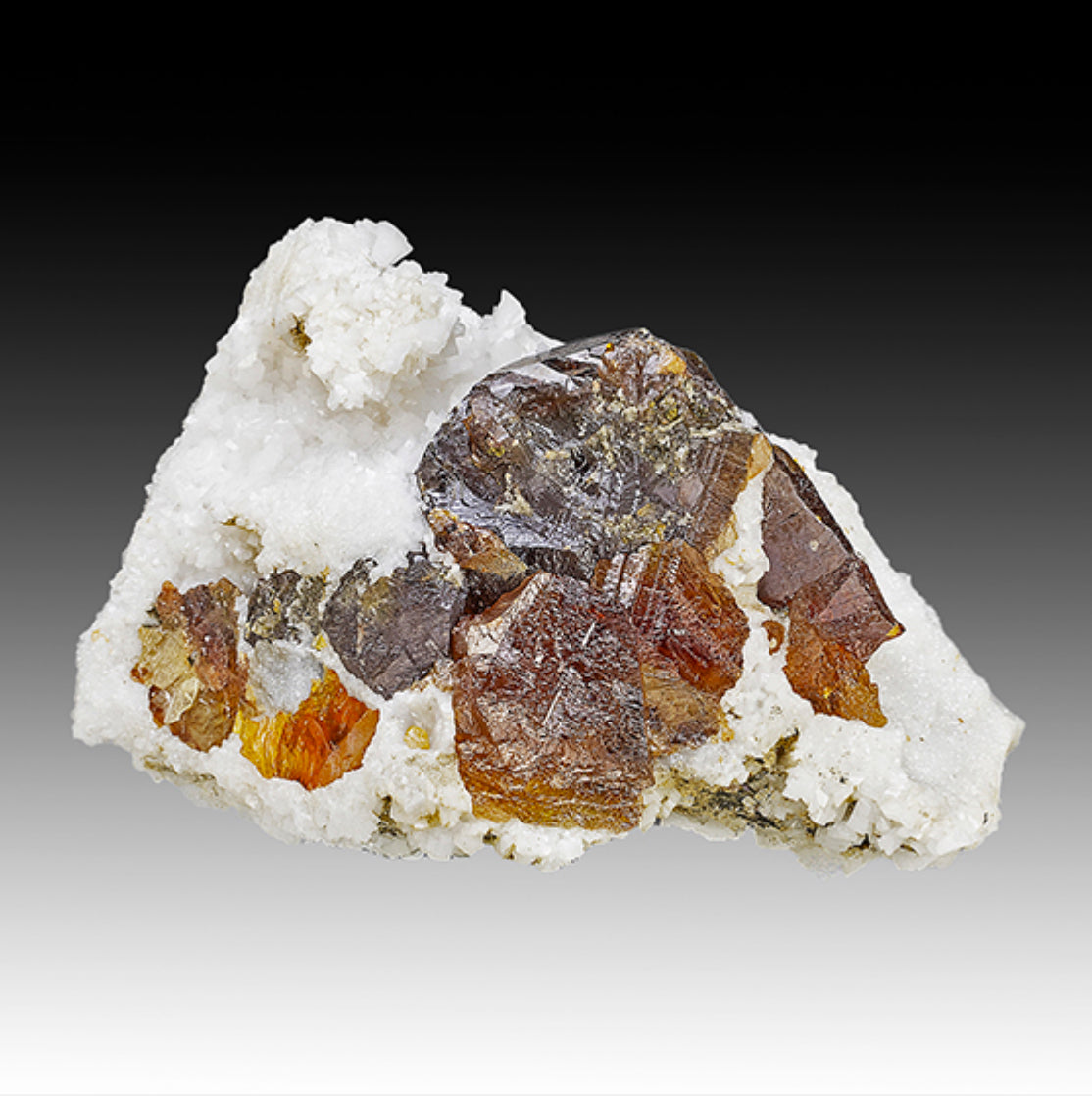 Sphalerite with Dolomite (small-cabinet)