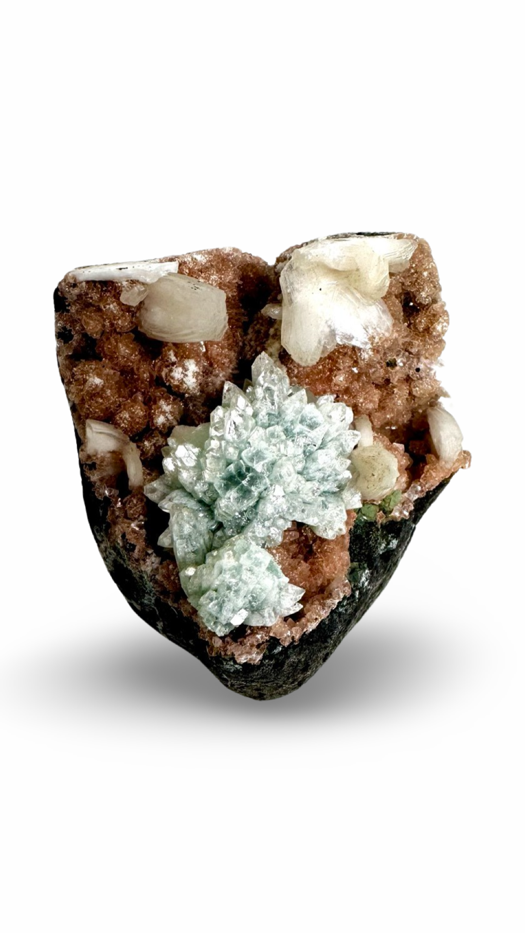 Green Apophyllite Mineral Specimen