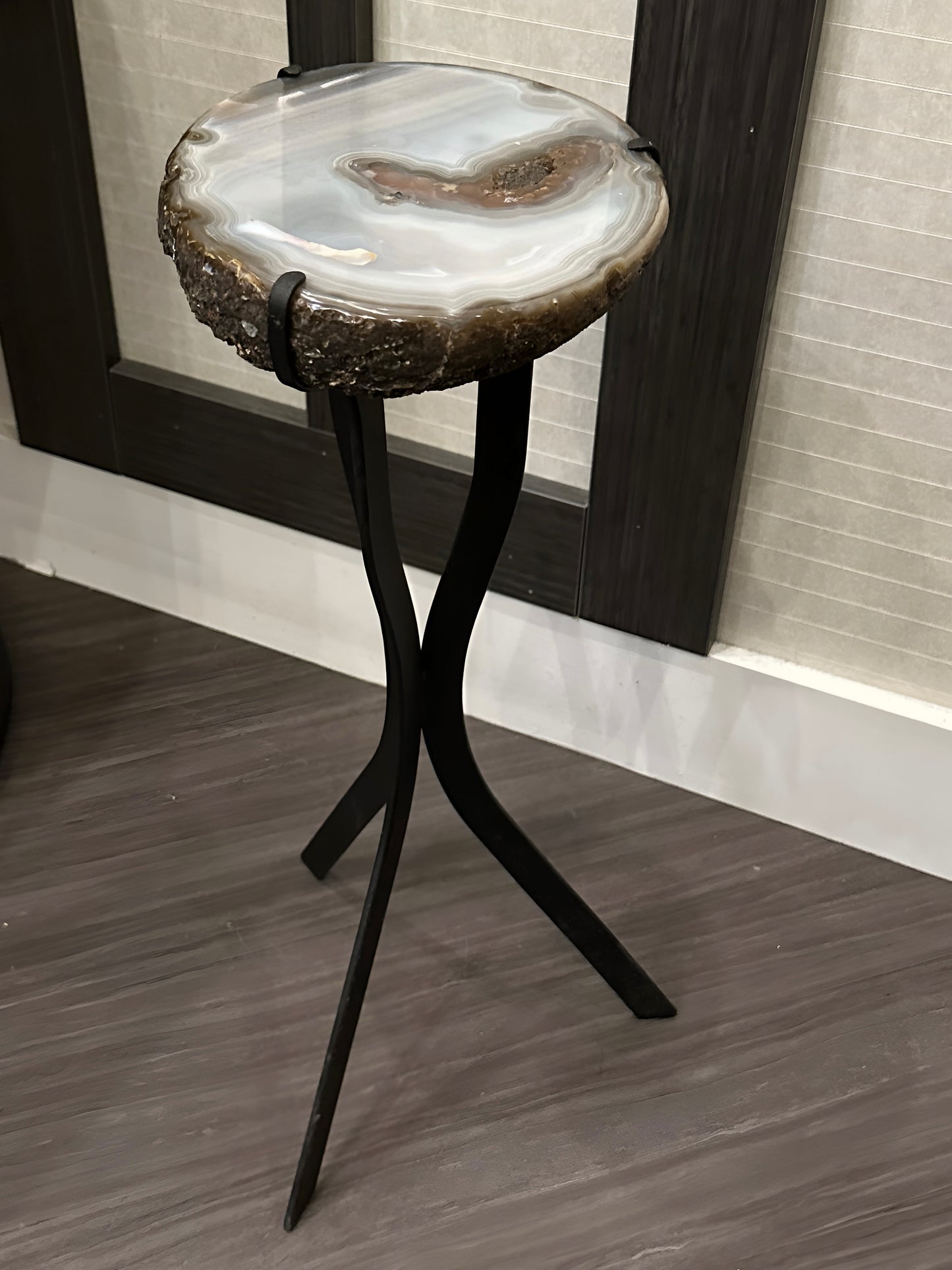 Banded Agate Side Table