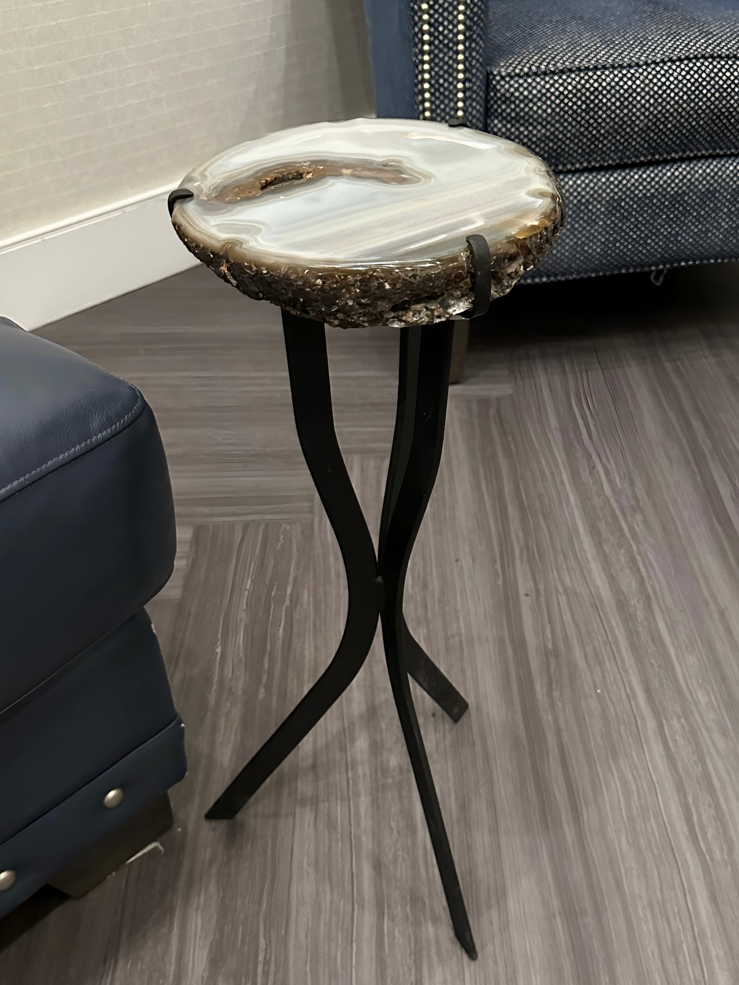 Banded Agate Side Table