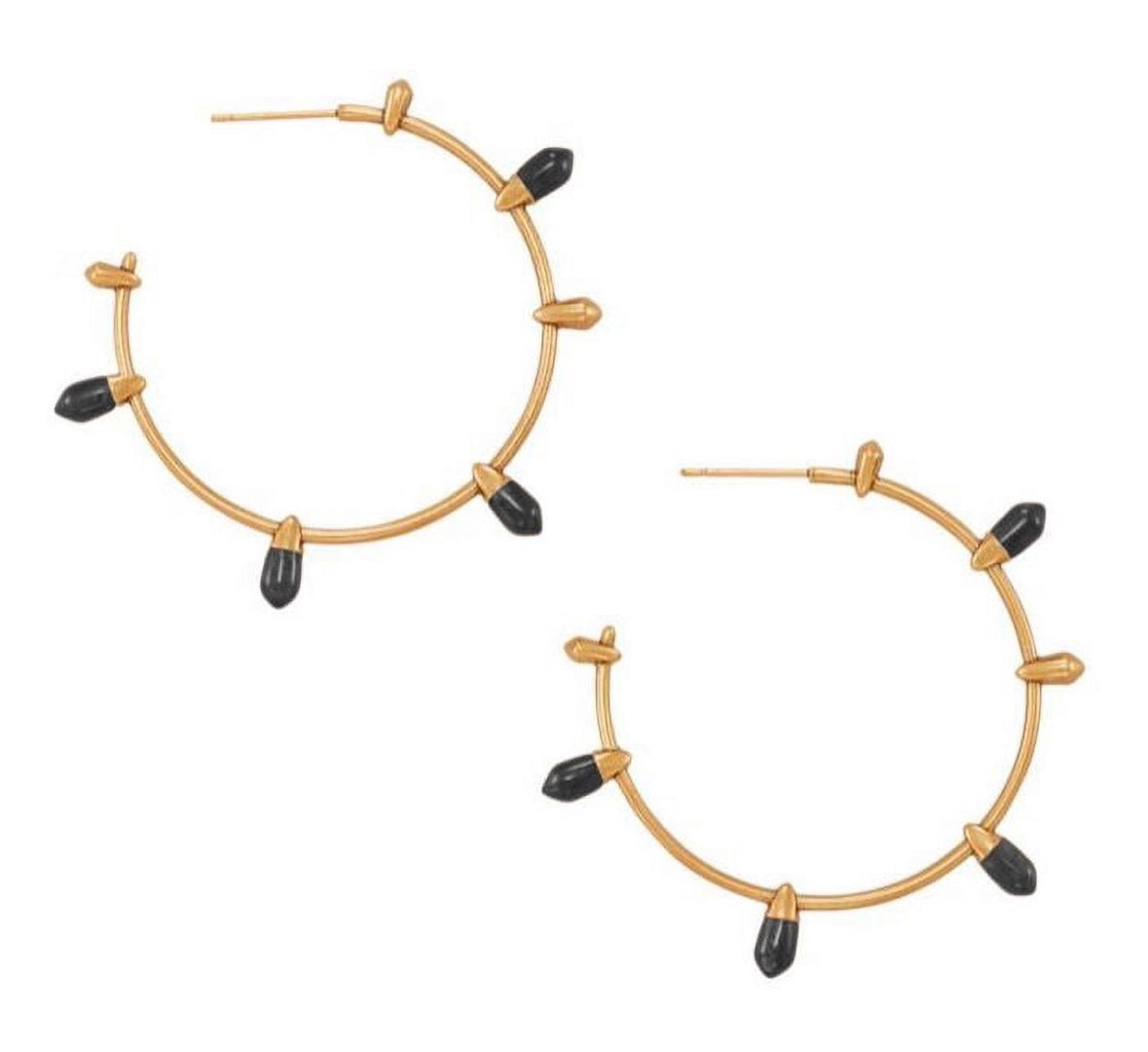 Sheen Obsidian Hoops