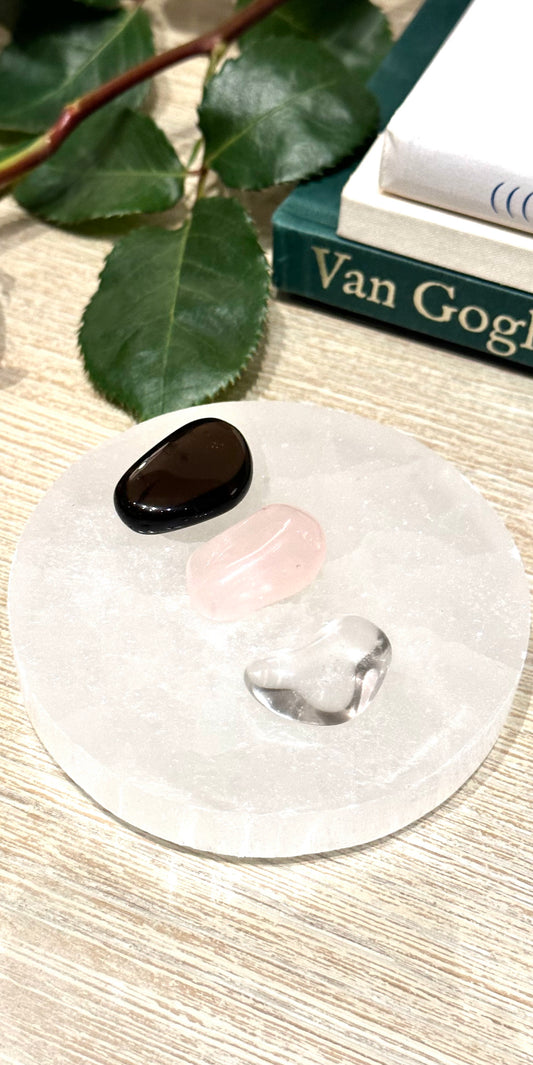 Tumbled Quartz Set