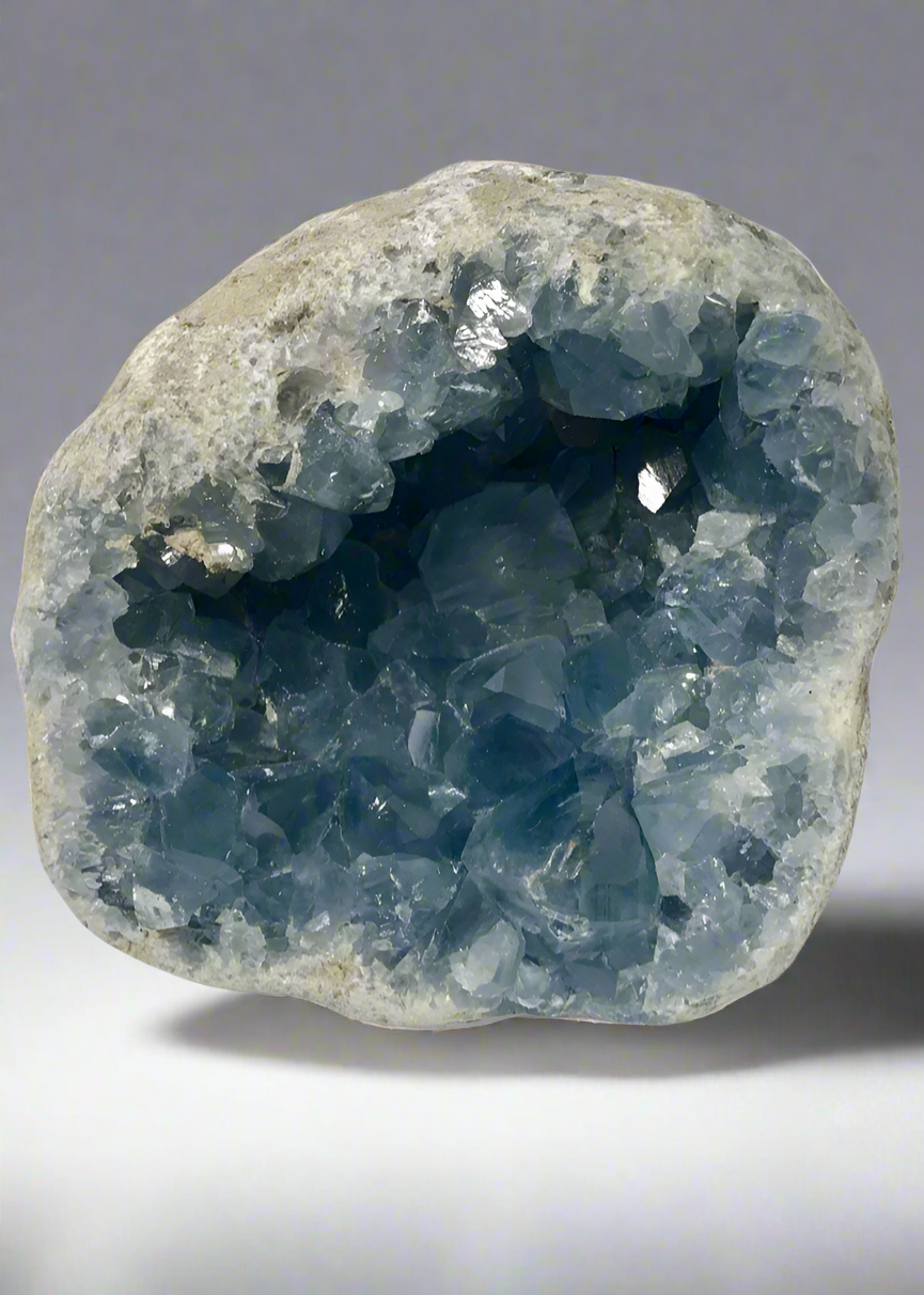 Celestite Geode, Madagascar (9.6lbs)