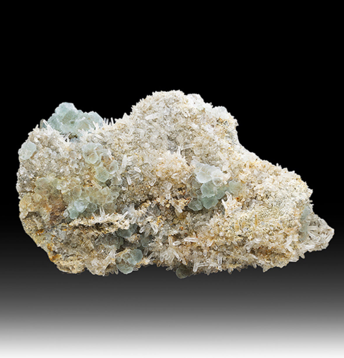 Fluorite with Quartz, Okorusu Mine, Otjiwarongo,
Otjozondjupa, Namibia