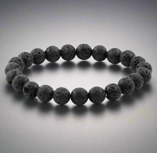 Lava Stone Beaded Bracelet