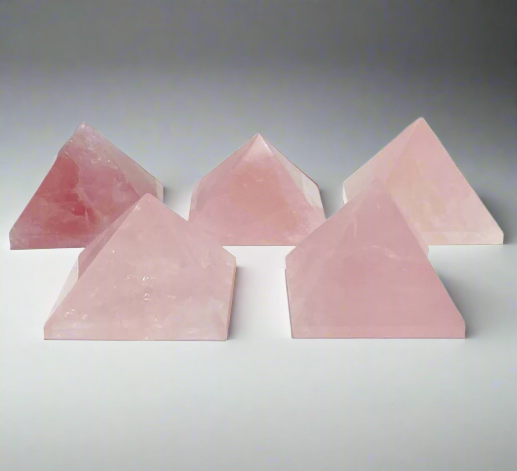 Rose Quartz Pyramid