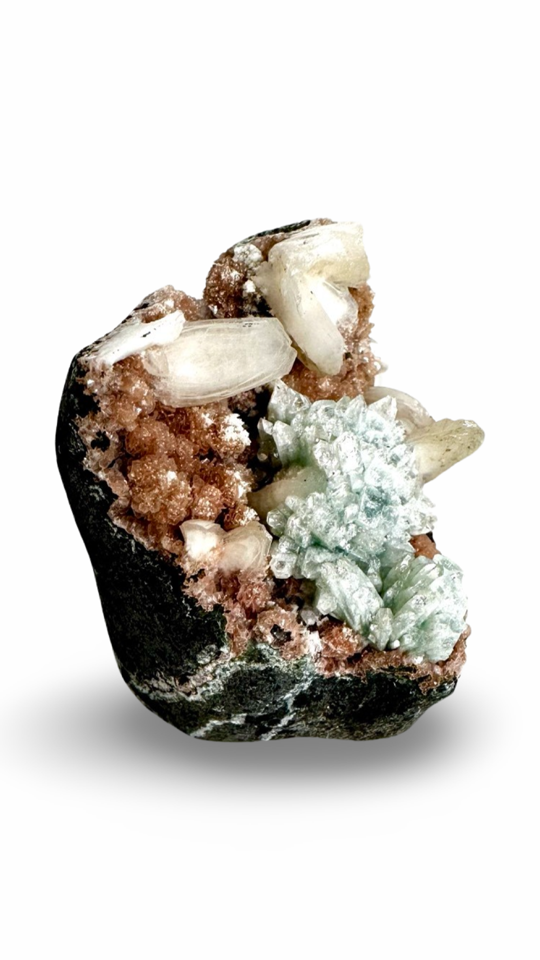 Green Apophyllite Mineral Specimen