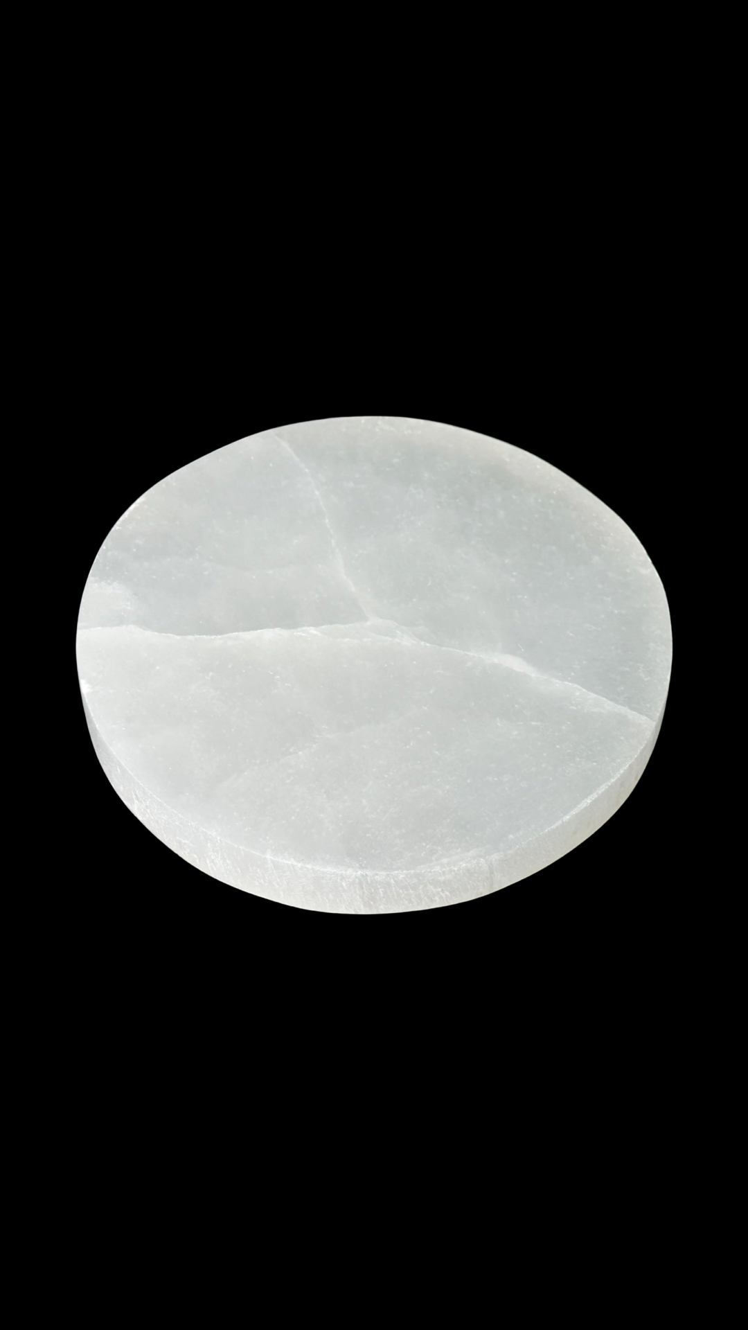 Selenite Plate (4in)