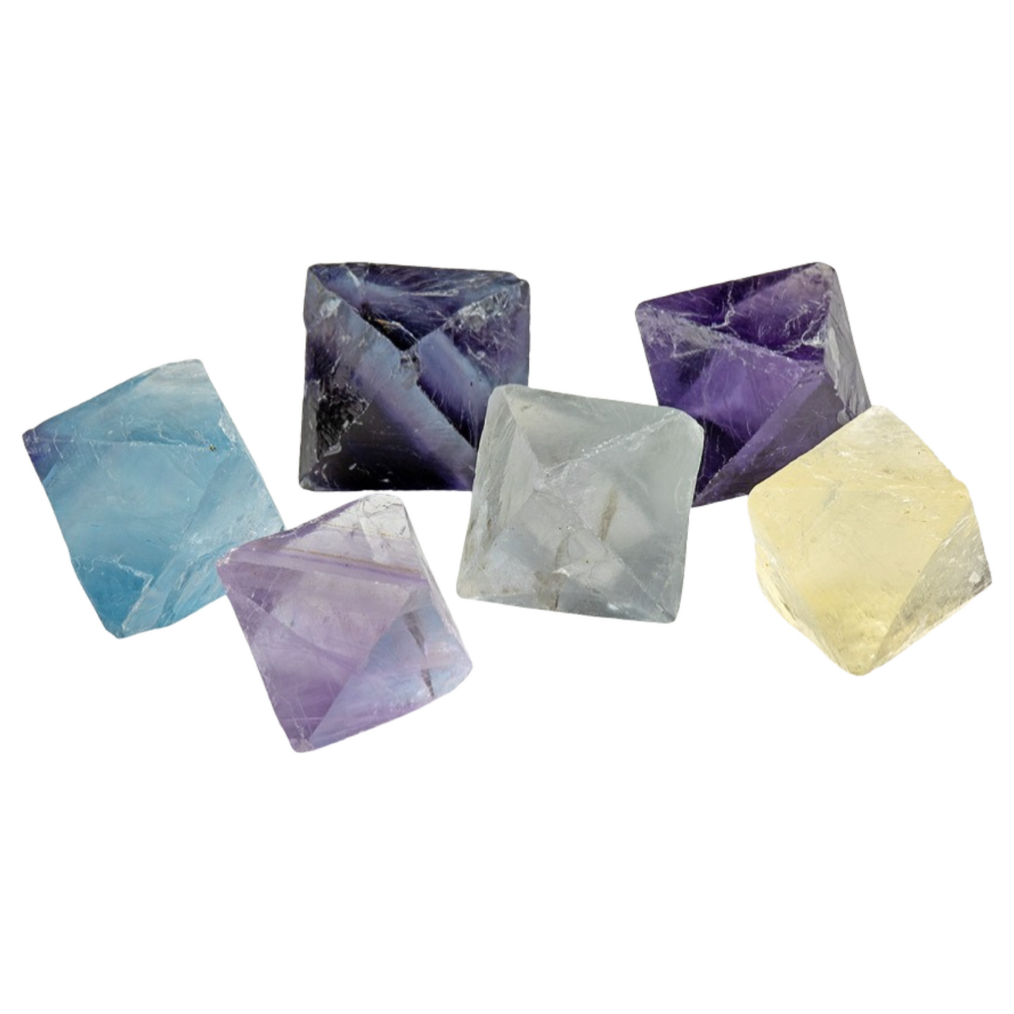 Fluorite Octahedrons