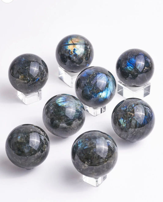 Labradorite Spheres